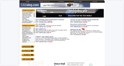 Desktop Screenshot of cadalog.com