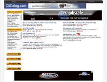 Tablet Screenshot of cadalog.com